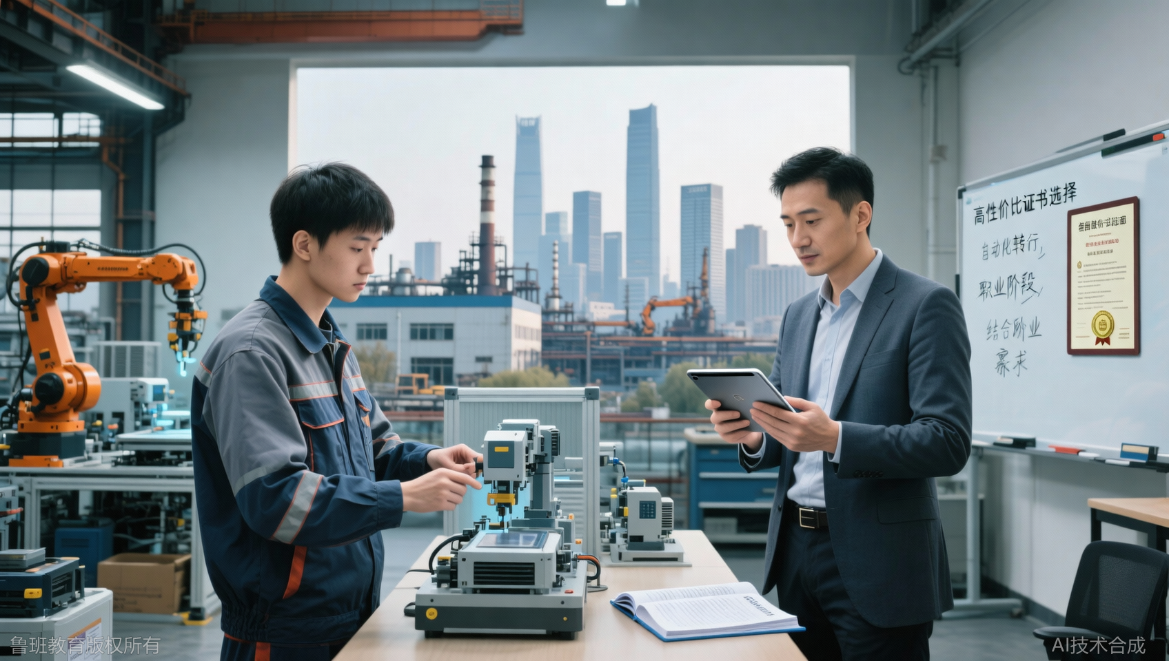 济南职业技能证书自动化培训：3类证书的性价比对比