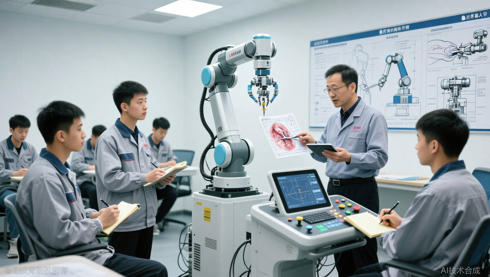 济南医疗机器人培训：从设计到应用的全流程案例