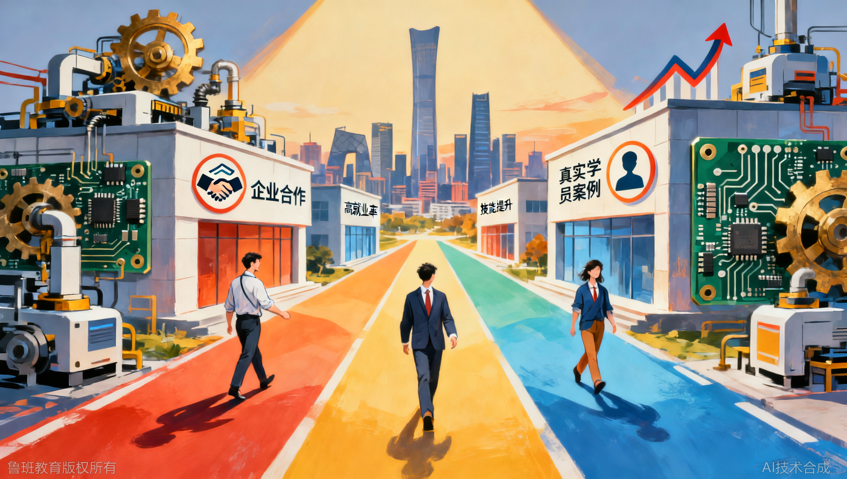 济南自动化培训长期课程对比：3类课程的就业支持分析