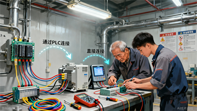济南变频器与触摸屏连接：车间现场的实操步骤