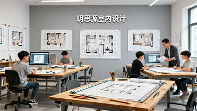 室内设计 CAD 平面布局图培训教学