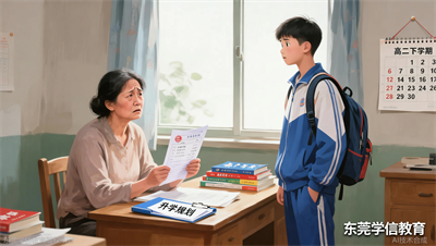 孩子高二成绩中等，现在规划升学还来得及吗？东莞学信教育告诉你