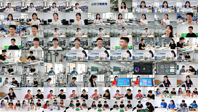 山东华夷教育九大模块学习成果展：学员作品集（设计图 编程代码 礼仪展示）