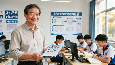 中专毕业想升学？定向培养案例之财务培训学员升学就业双丰收