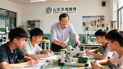 评估三个职业教育模式后，山东华夷教育打造政策扶持、企业定向培养、真实就业案例一体化完整培育体系