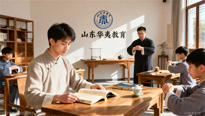 修正价值观靠看书vs山东华夷教育国学礼仪实战演练，效果天差地别
