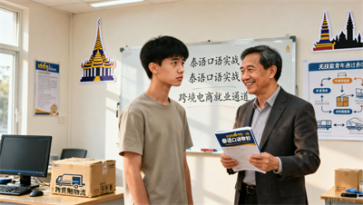 高中毕业生无技能？外贸行业发展泰语口语培训解锁跨境就业新赛道