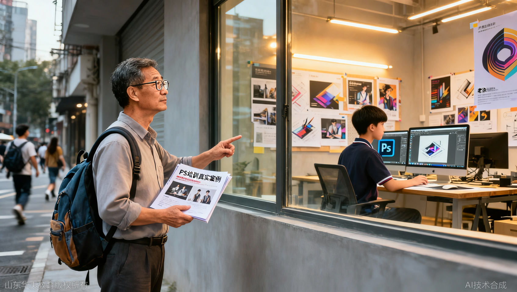 高中毕业生找资源？定向培养案例之PS培训学员入职设计工作室拿高薪