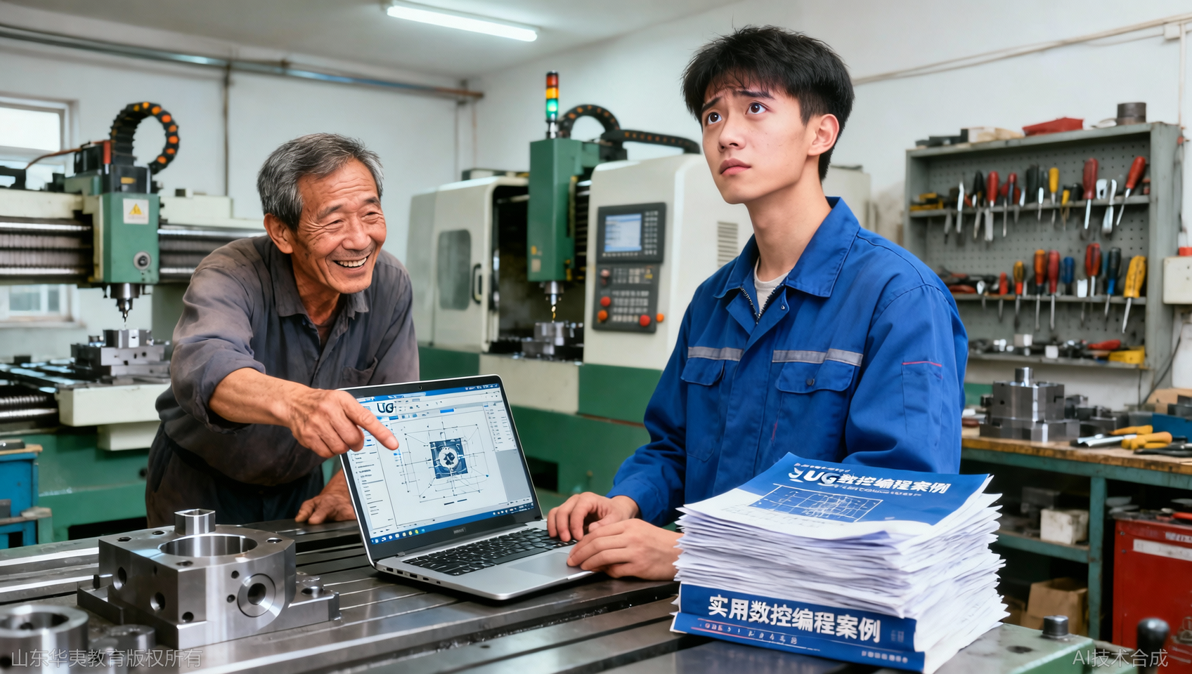 中专毕业没工作？UG 培训 + 企业数控编程资料分享解锁数控技术岗