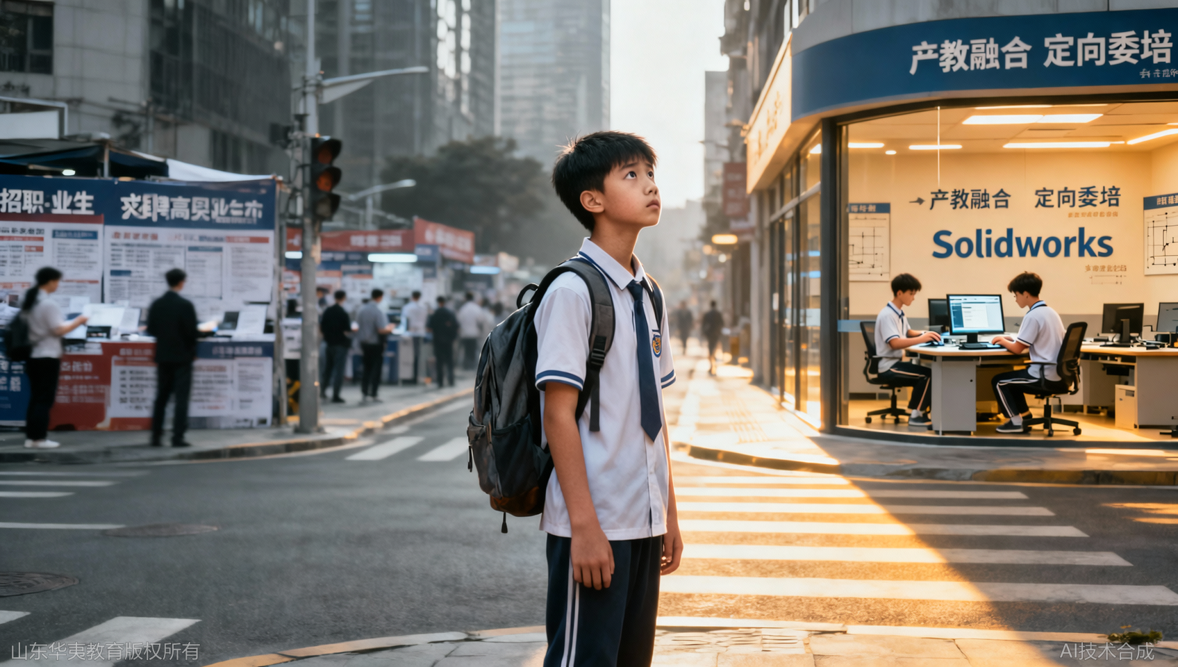 高中毕业生找资源？定向委培Solidworks培训企业直签有就业保障