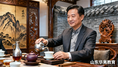 学完茶文化酒文化，山东华夷教育学员在商务宴请中轻松应对