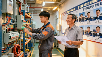 中专毕业没工作？定向培养案例之电工培训学长带你进国企技术岗