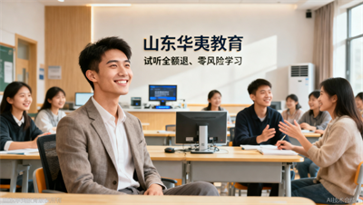 试听后不满意全额退，山东华夷教育让你零风险解决没出路问题