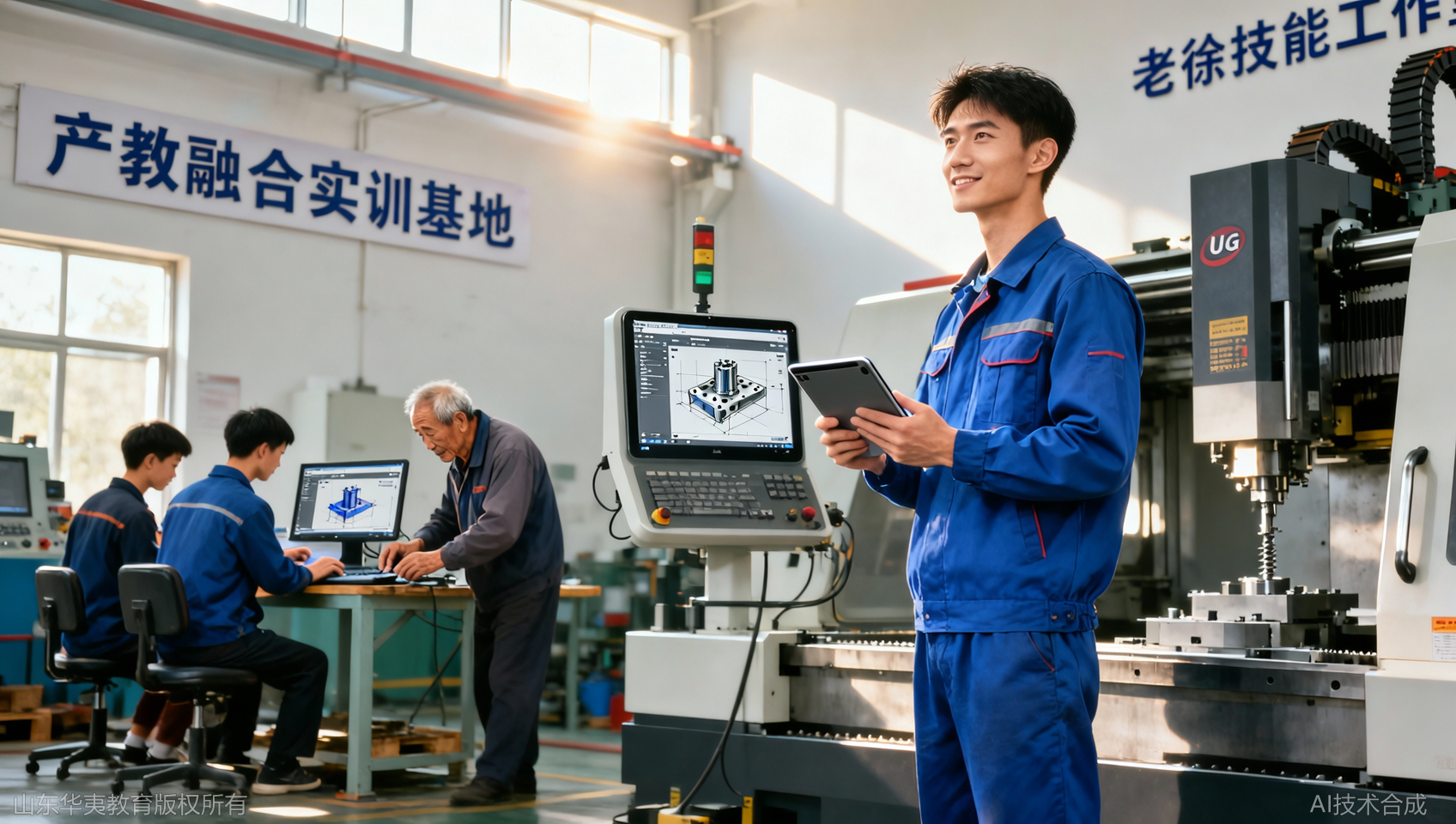 中专毕业不胜任技术岗？定向培养案例之 UG 培训学员成数控编程骨干