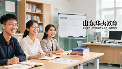现在报名山东华夷教育，送W/O高级考证辅导，名额不多
