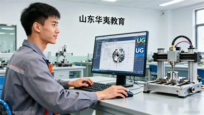 数控编程还靠手工？Ug软件全流程教学，山东华夷教育让你直接上机