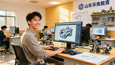 报名山东华夷教育一个月，我从无技能到能独立用Solidworks画图