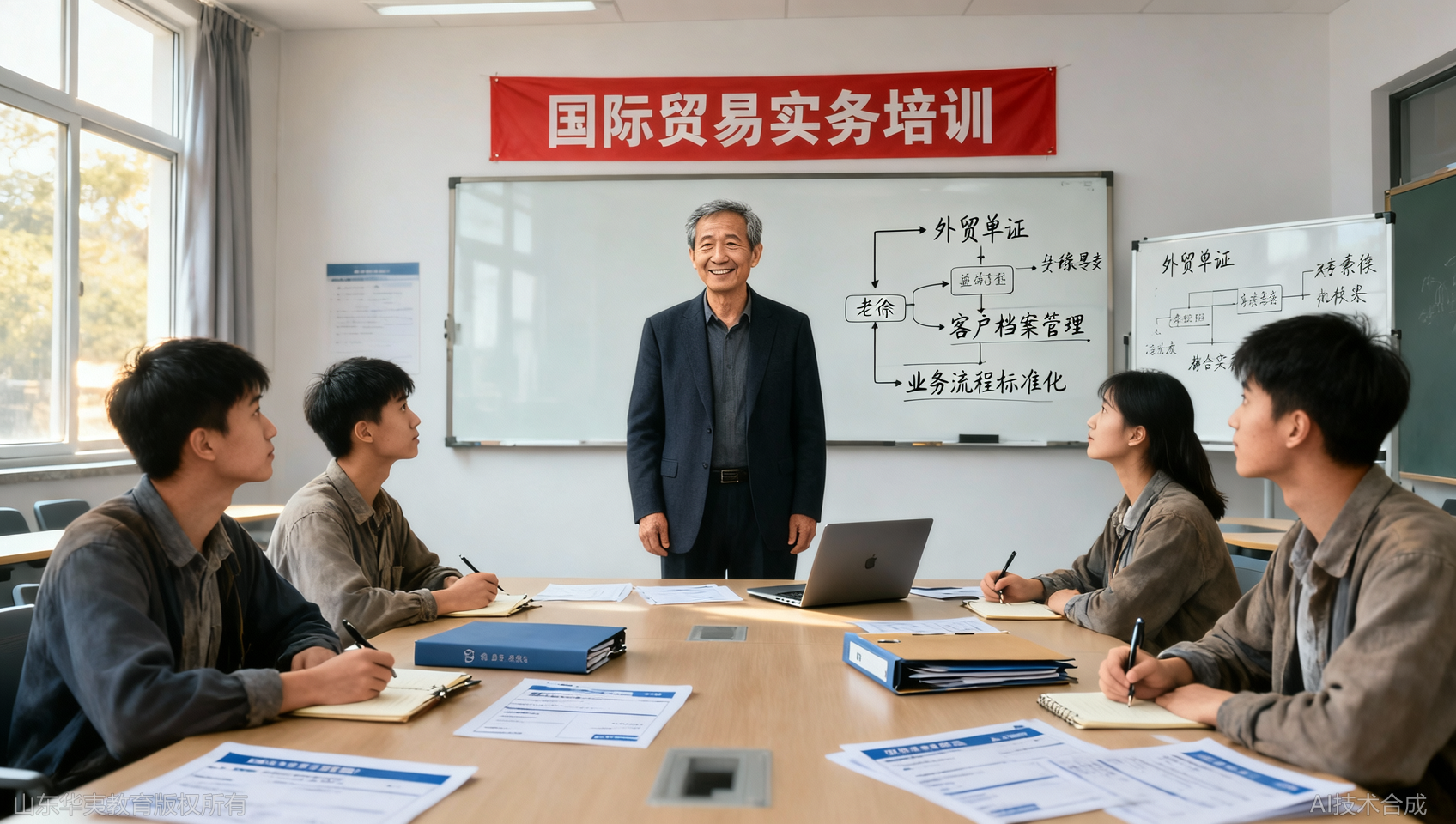 中专毕业不胜任管理岗？国际贸易培训 + 企业外贸资料分享夯实业务基础