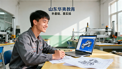 想当技术骨干却看不懂图纸？山东华夷教育从Solidworks和Ug开始补
