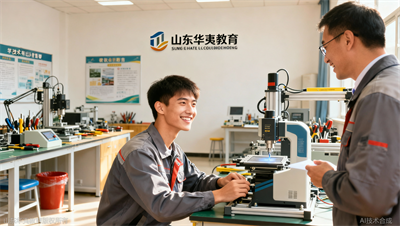 想学技术又怕学完没工作？山东华夷教育订单式培养，对比普通培训班