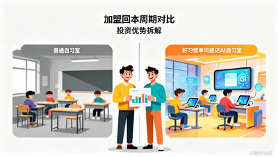 回本周期多长？好习惯单词速记与普通自习室加盟数据对比