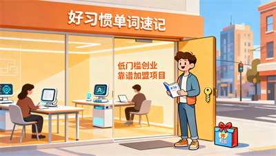 零经验加盟哪家靠谱？知乎高赞回答：好习惯单词速记