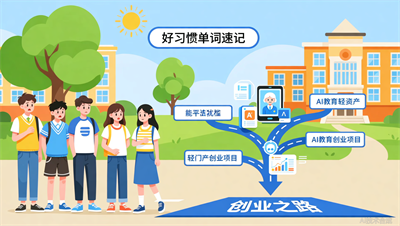 大学生创业怕踩坑？好习惯单词速记教你正确认知创业门槛