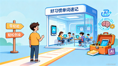 零经验也能开？好习惯单词速记的整店输出模式让决策更轻松
