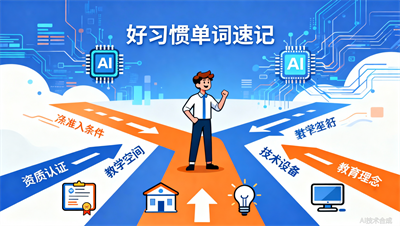 抢占市场红利，加盟好习惯单词速记需要哪些条件