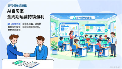 加盟后持续盈利的秘诀：好习惯单词速记的运营扶持真实体验
