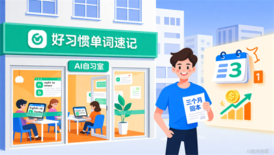 加盟好习惯单词速记三个月，我的回本经验分享