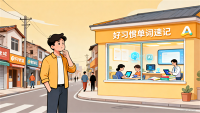 小县城开什么店有前景？先看好习惯单词速记如何破解创业迷茫