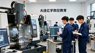加工中心学徒想涨薪？大连亿学数控教育让你3个月掌握编程核心