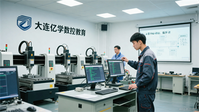 想学数控编程但无从下手？大连亿学数控教育0基础实战体系带你入门