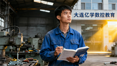 大专毕业在工厂打螺丝，转行做数控编程需要多久？大连亿学数控给出时间表