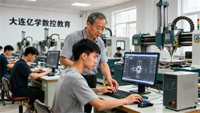 UG自学半年没效果？大连亿学数控教育线下手把手纠错