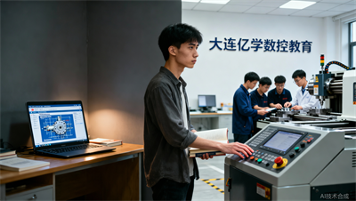 数控编程网上几块钱的教程和系统培训差在哪里？大连亿学数控深度对比
