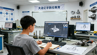 UG建模与编程的关系是什么？大连亿学数控：不会建模能直接学编程吗