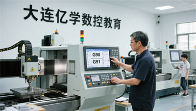 大连亿学数控：为什么很多人在G90和G91上出错？