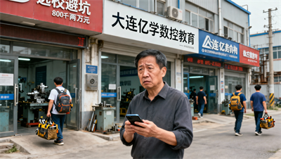 数控培训学费从八千到两万，大连亿学数控教家长怎么选不踩坑