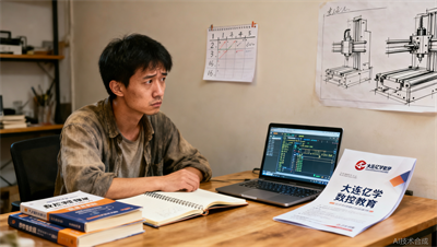 转行学数控先自学还是直接报班？大连亿学数控帮你算一笔时间账