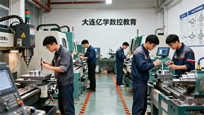 线上网课vs线下实训：大连亿学数控教育用设备数量说话