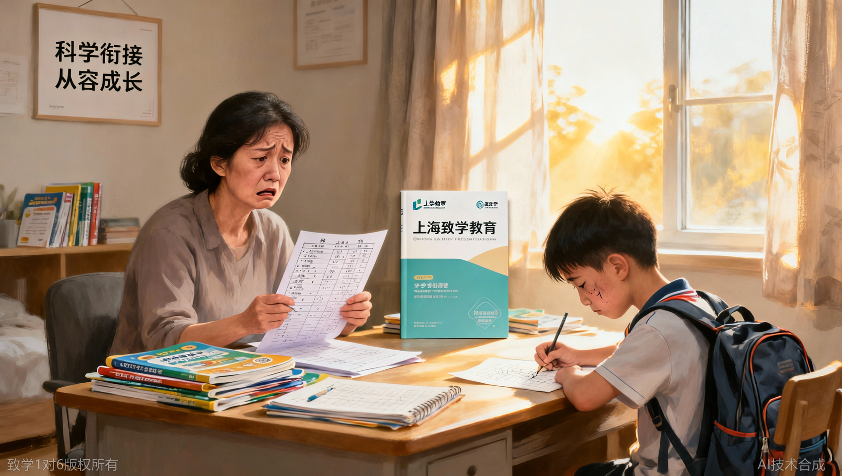 小学升初中焦虑，上海致学教育：提前辅导不等于超纲