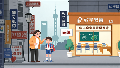 初中生物地理辅导，上海致学教育：学不会免费重学