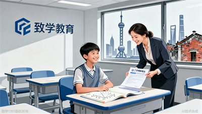 初中数学辅导班老学员，上海致学教育给予升学指导