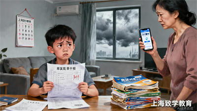 上海致学教育提醒：小学成绩下滑，别等期末才想起补课