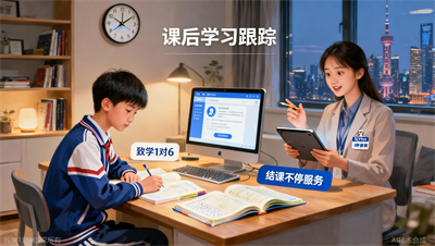 高中辅导班结束，上海致学教育的学习跟踪服务获好评