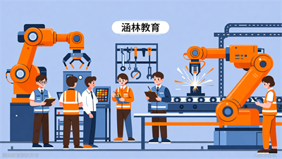 焊接、搬运、码垛&hellip;&hellip;涵林教育（原众智）带你实战工业机器人典型应用场景