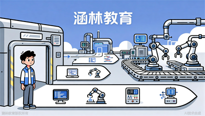 工业机器人培训学什么？涵林教育（原众智）盘点从基础编程到系统集成的完整路径
