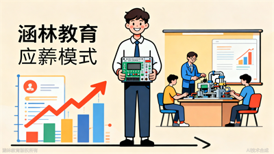 应届生如何靠PLC技能拿下高薪offer？看涵林教育（原众智）优秀学员怎么说